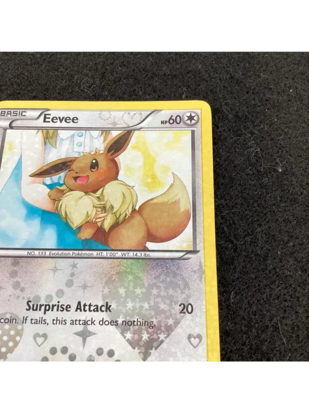 Eevee RC14/RC25 Legendary Treasures: Radiant Collection Pokemon TCG Holo NM Cond
